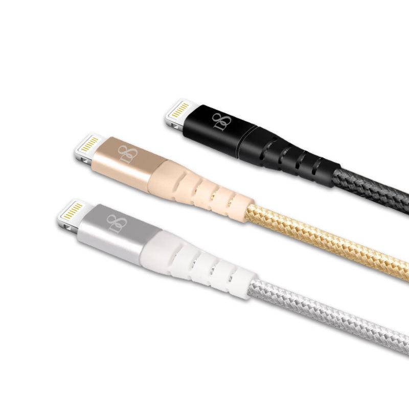 Nylon Braided MFi Lightning to USB Charging Cable for iPhone 14 - Dynamic8
