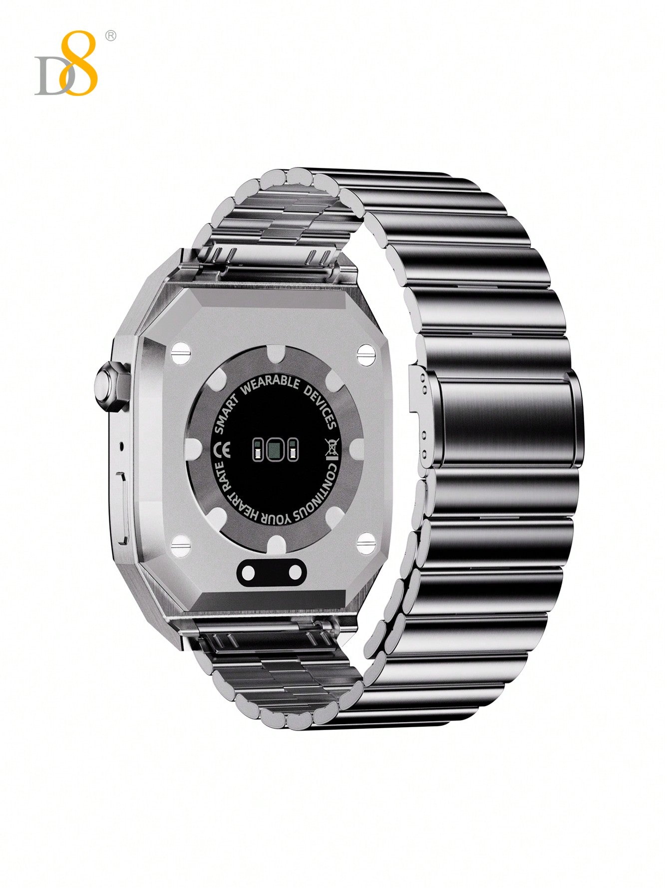 D8 1.96" Smartwatch for Men, Waterproof, 100+ Sports Modes, Fitness Tracker