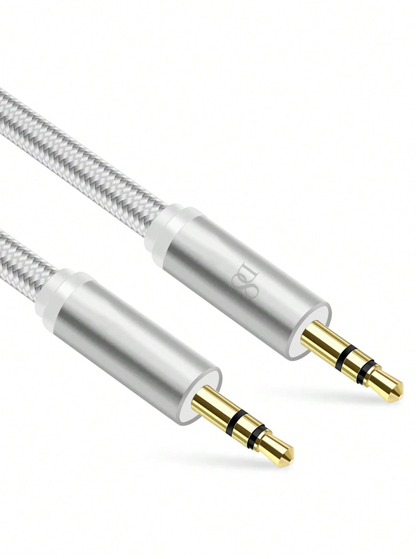 D8 1m 3.5mm Male-to-Male Aux Cable, for Cars, Headphones, Speakers & More