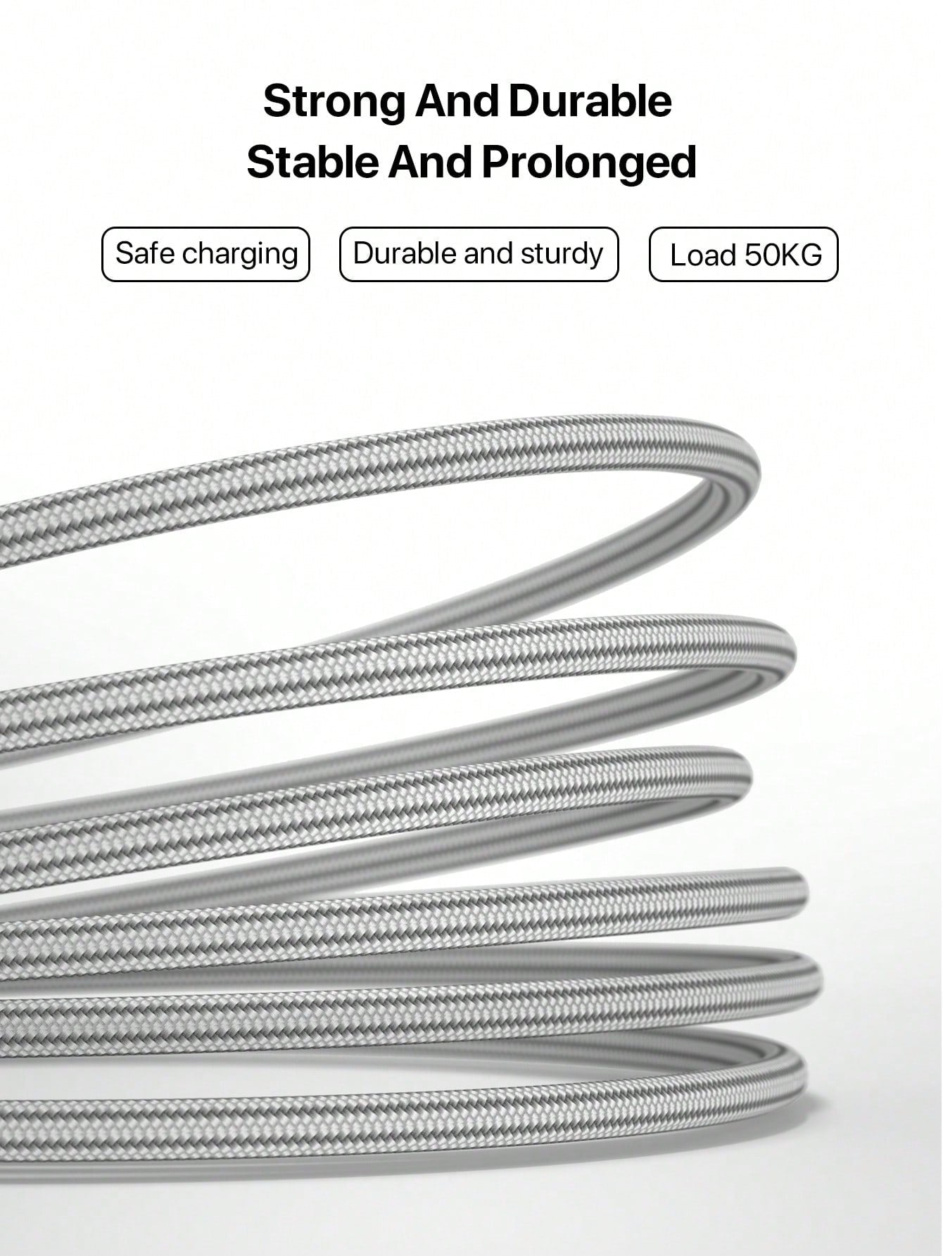 D8 Lightning Fast Charging Data Cable, High-Speed Charger Compatible with iPhone, iPad, and More