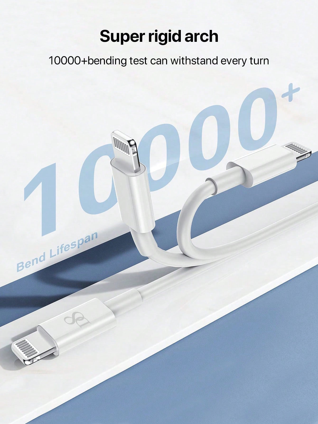 D8 25W USB-C PD Fast Charger with MFi Certified 3.3FT Cable for iPhone and iPad