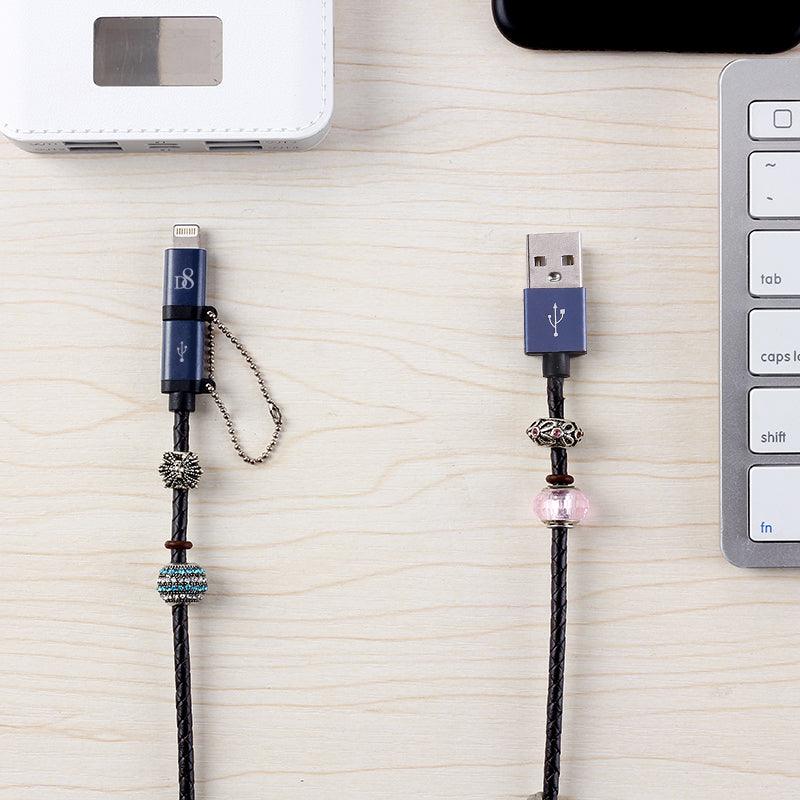 Phoenix MICRO-Lightning 2in1 Cable | Genuine Leather | Mobile Accessories - Dynamic8
