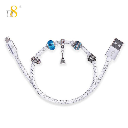 Phoenix Genuine Leather USB to Lightning MFi Cable - Dynamic8
