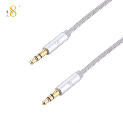 3.5MM Nylon Braided Audio Cable 1 Meter